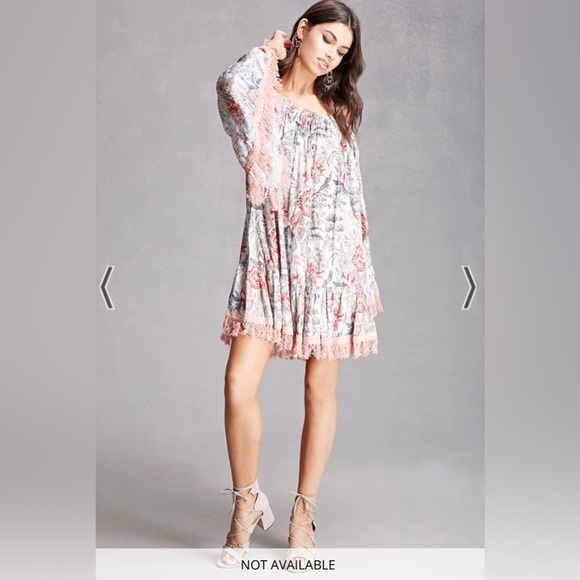 Z&L Europe Floral Print Dress. Size Small. EUC - Picture 4 of 14